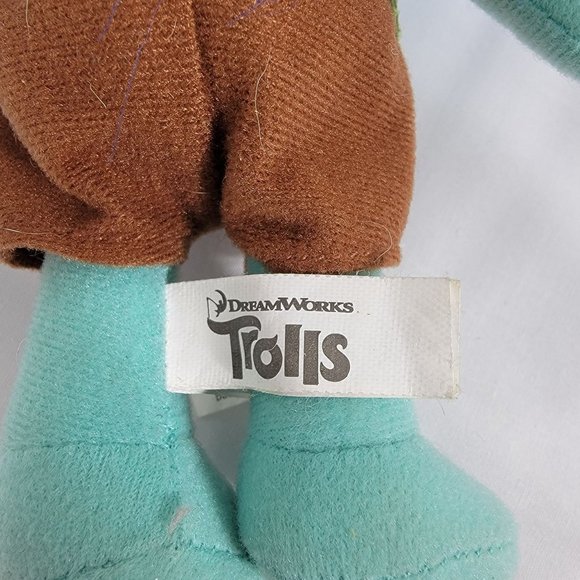 Dreamworks Trolls Branch Blue 12 Inch Plush Stuffed Animal Toy - Picture 3 of 7